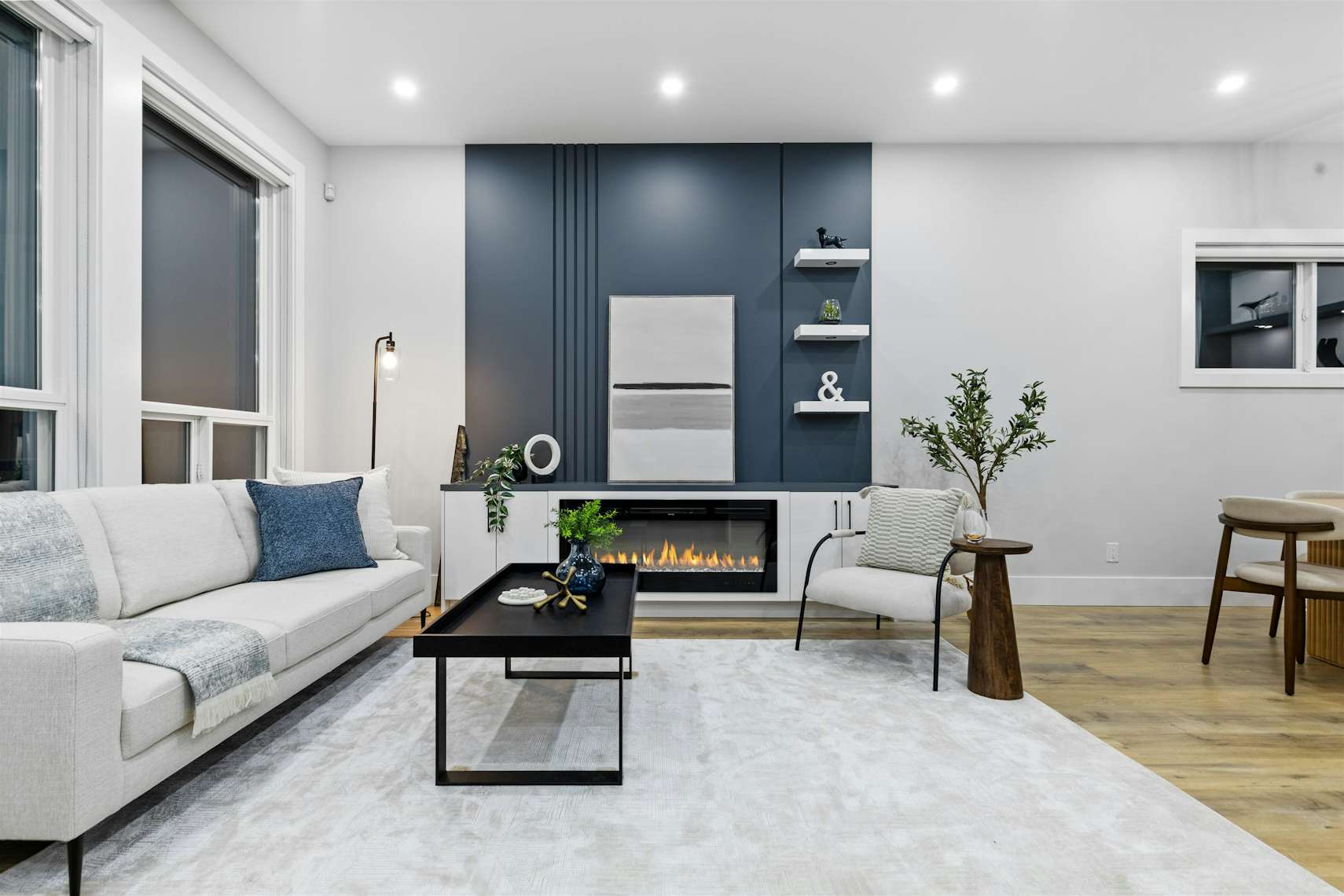 Vacant home staging project 1